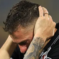 Vegetti se despede do Vasco em lágrimas