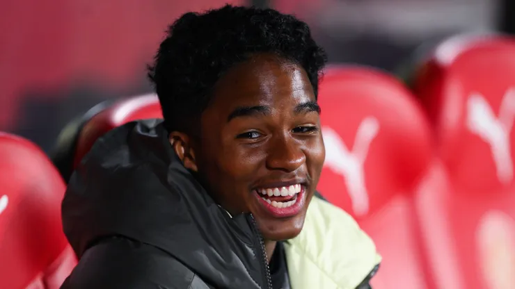 Endrick brilha no Lyon (Photo by David Ramos/Getty Images)