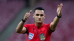 Matheus Candançan, árbitro de Guarani x Santos