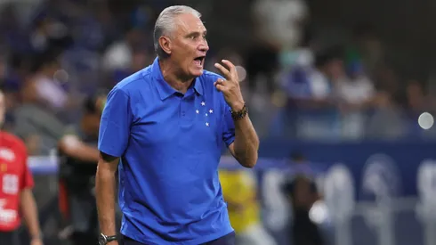 Tite no comando do Cruzeiro.