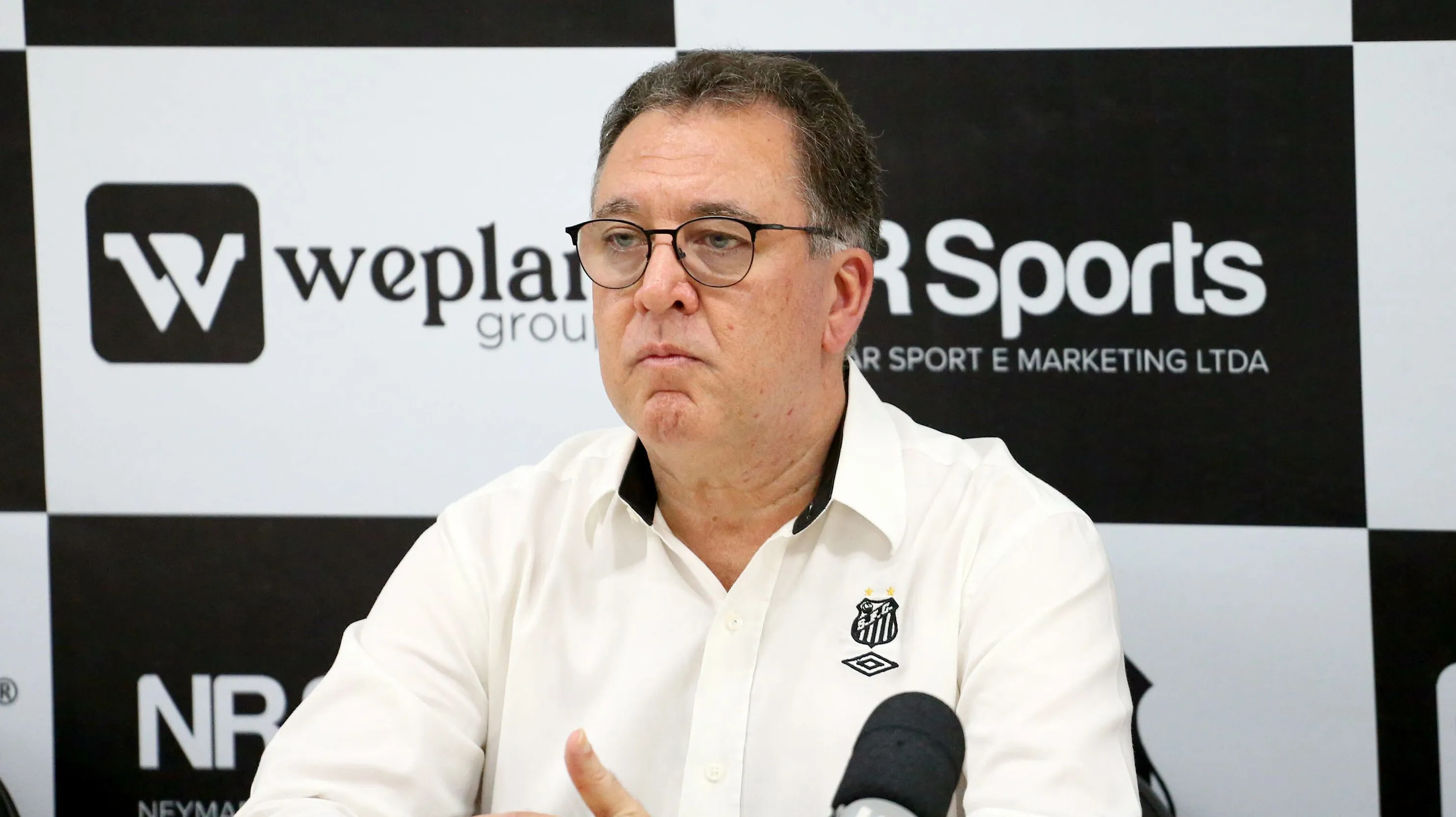 Presidente do Santos. Foto: Mauricio De Souza/AGIF