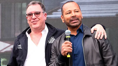 Marcelo Teixeira descartou que Neymar pai compre o Santos. 
