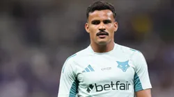 MG - BELO HORIZONTE - 23/08/2025 - BRASILEIRO A 2025, CRUZEIRO X INTERNACIONAL - Kaiki Bruno jogador do Cruzeiro durante aquecimento antes da partida contra o Internacional no estadio Mineirao pelo campeonato Brasileiro A 2025. Foto: Gilson Lobo/AGIF