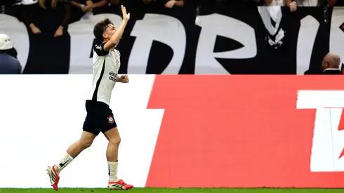 SP – SAO PAULO – 18/01/2026 – PAULISTA 2026, CORINTHIANS X SAO PAULO – Breno Bidon jogador do Corinthians comemora seu gol durante partida contra o Sao Paulo no estadio Arena Corinthians pelo campeonato Paulista 2026. Foto: Marcello Zambrana/AGIF
