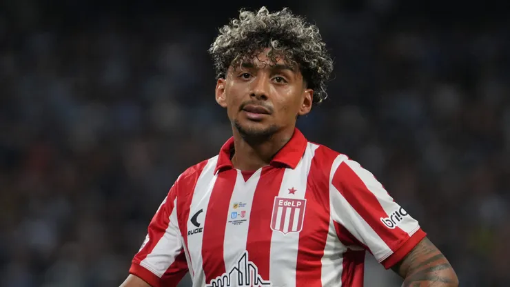 Medina pelo Estudiantes. (Photo by Joaquín Camiletti/Getty Images)