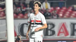 SP - SAO PAULO - 29/09/2025 - BRASILEIRO A 2025, SAO PAULO X CEARA - Rodriguinho jogador do Sao Paulo durante partida contra o Ceara no estadio Morumbi pelo campeonato Brasileiro A 2025. Foto: Jota Erre/AGIF