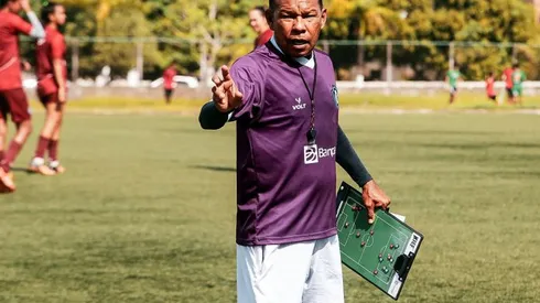 Mercy Nunes, técnico do Remo. Foto: Divulgação/Clube do Remo
