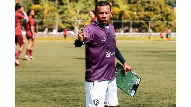 Mercy Nunes, técnico do Remo. Foto: Divulgação/Clube do Remo
