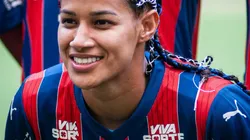 Atacante Cássia Moura. Foto: Reprodução/Redes Sociais