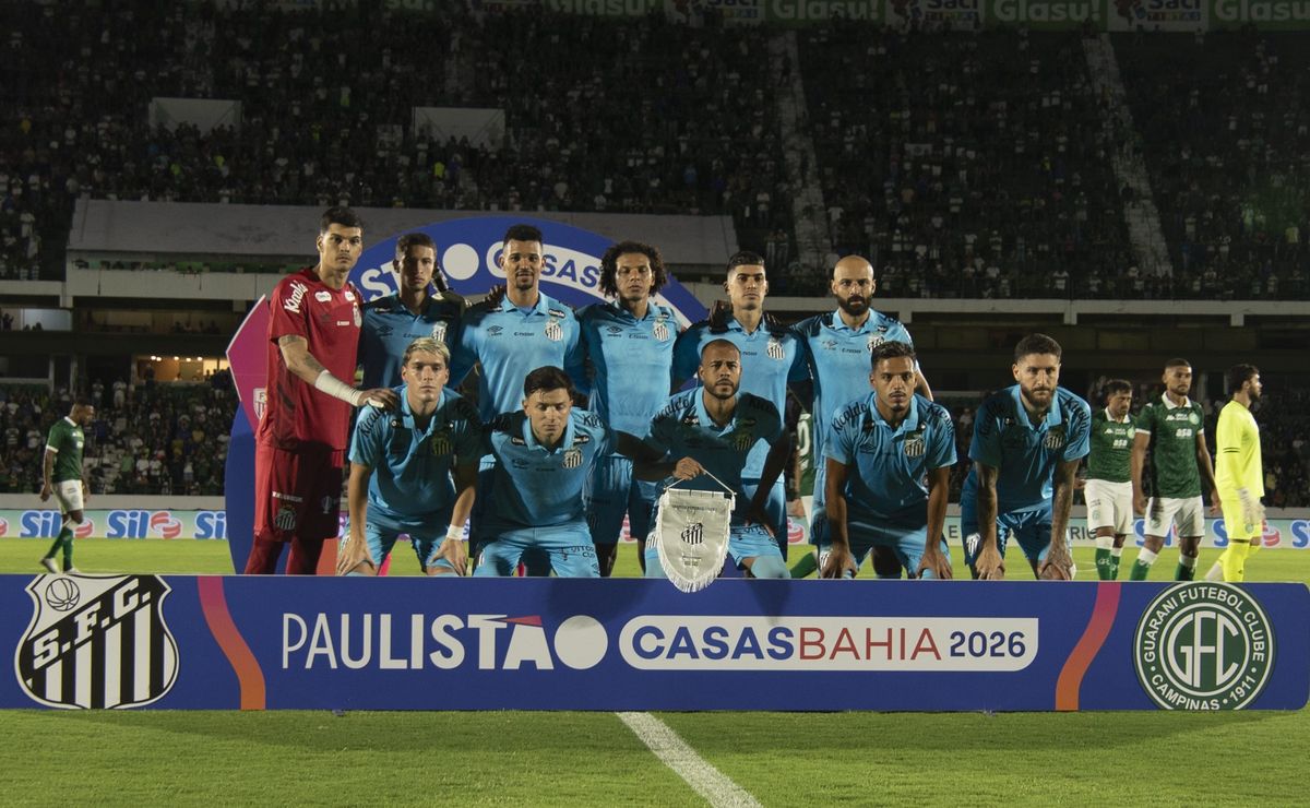 Empate amargo do Santos contra o Guarani destaca atuações de Gabriel Brazão e Vinicius Lira; confira as notas