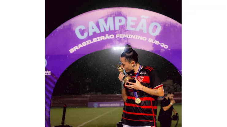 Duda Cerqueira. Foto: Adriano Fontes/Flamengo