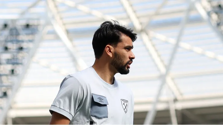 Lucas Paquetá está em gradual desligamento do West Ham - Foto: Julian Finney/Getty Images