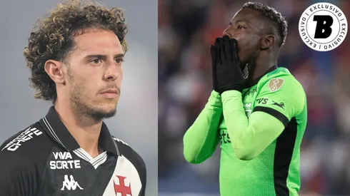 Nuno Moreira e Hinestroza podem ser companheiros – Fotos: Thiago Ribeiro/AGIF e Ernesto Ryan/Getty Images
