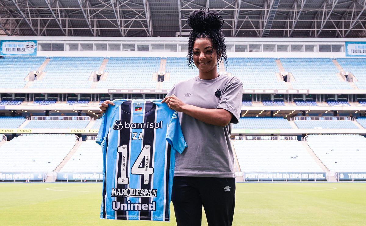 Grêmio acerta a contratação da zagueira Iza, com passagem por Fluminense e Brasil de Farroupilha