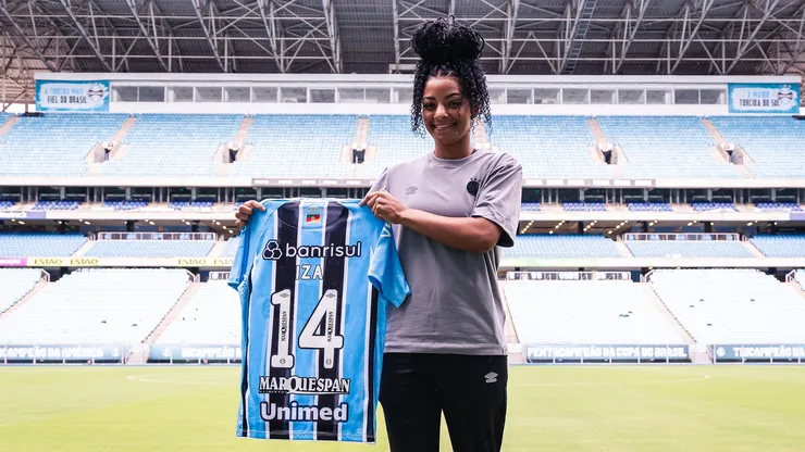 Iza em apresentação no Tricolor - Foto: Will Anacleto/Grêmio