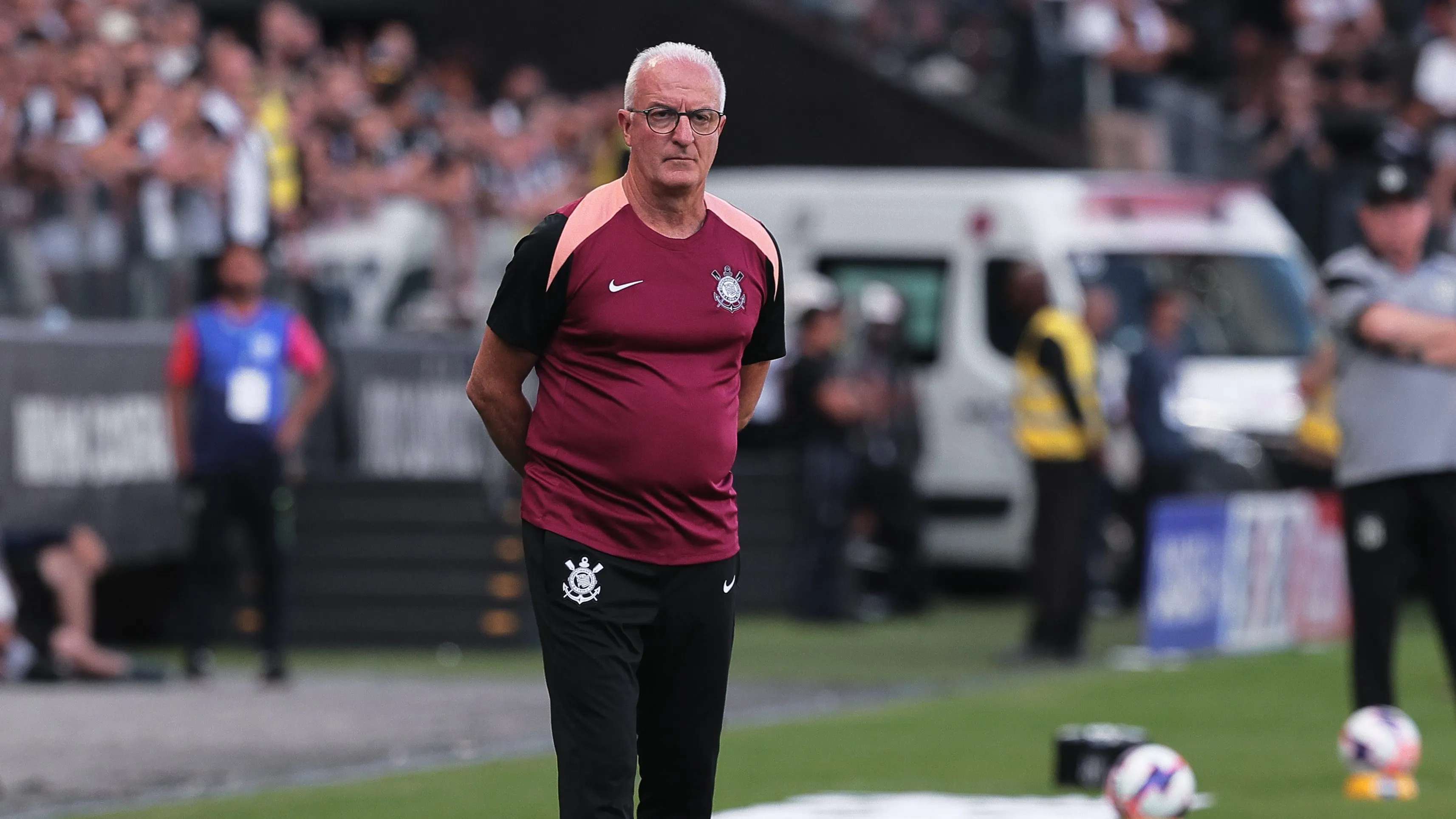 Dorival no Timão. Foto: Ettore Chiereguini/AGIF