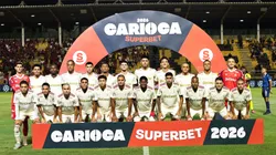 Jogadores do Flamengo durante o Campeonato Carioca - Foto: Gilvan de Souza/Flamengo