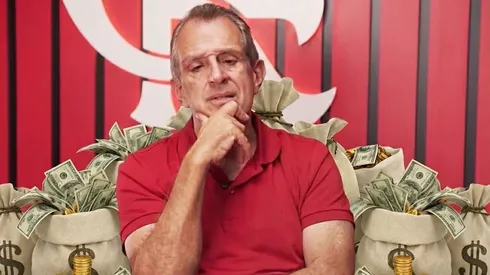 Presidente BAP – 
Foto: Flamengo TV e arte/BV Brasil
