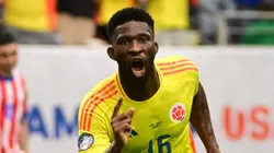 Jefferson Lerma em campo pela seleção da Colômbia. (Photo by Logan Riely/Getty Images)