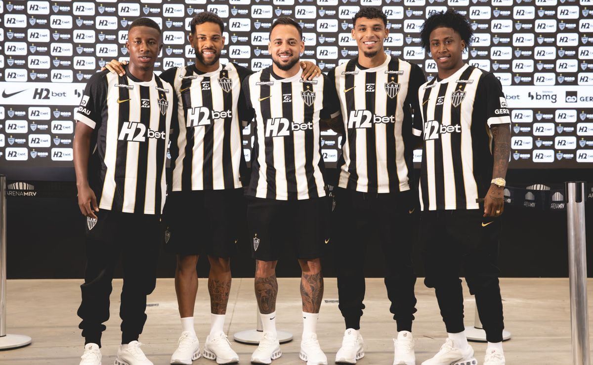 Atlético-MG bate o martelo e define numeração oficial do elenco para a temporada 2026
