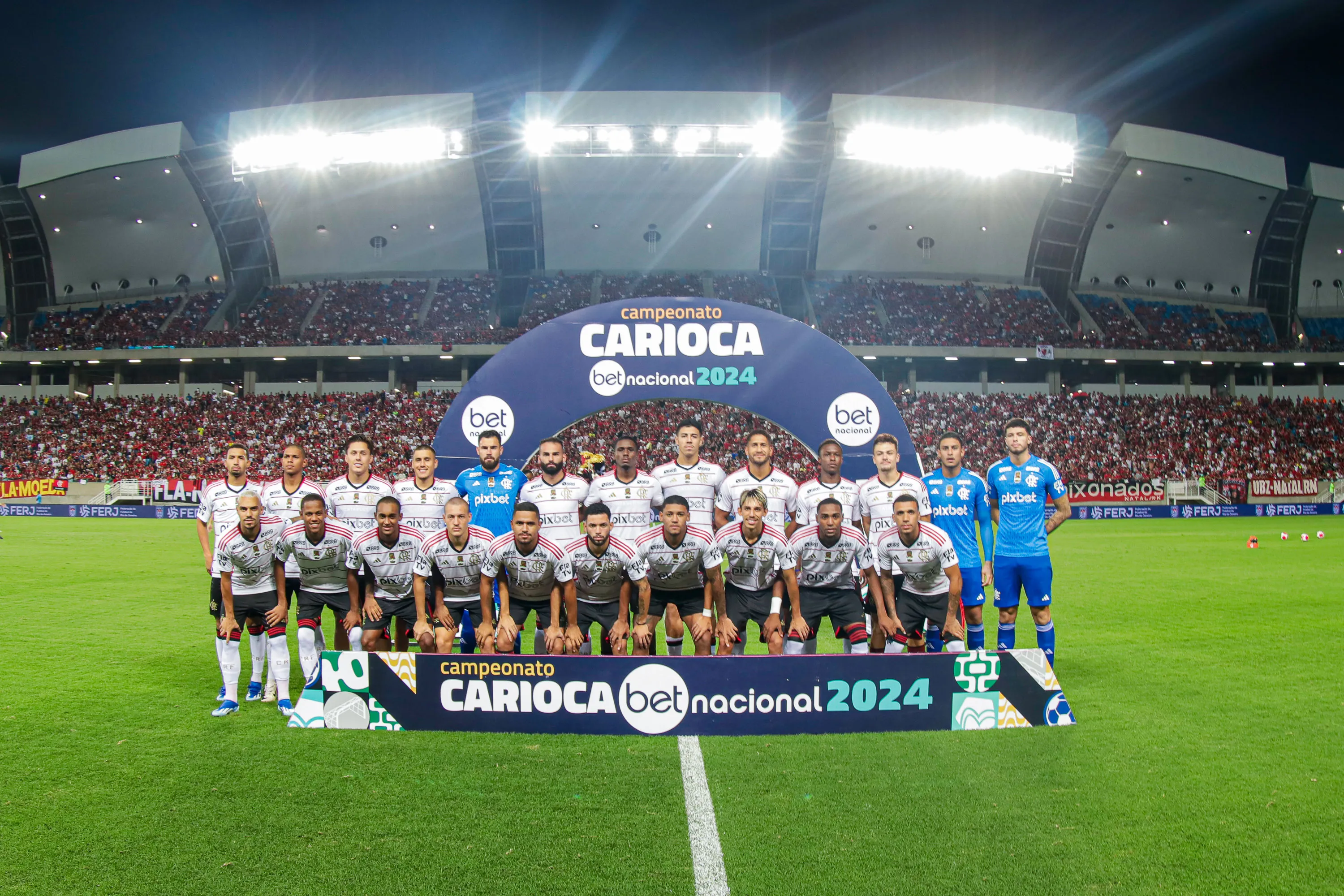 Iago estreou diante da Portuguesa-RJ, em 2024. Foto: Augusto Ratis/AGIF
