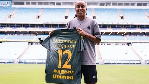 Goleira Lucilene. Foto: Will Anacleto/Grêmio
