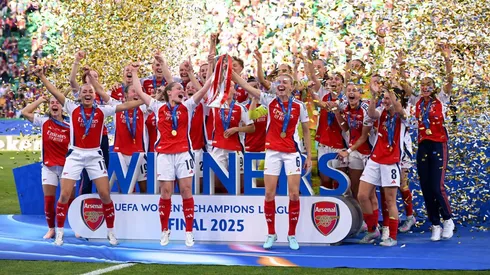 Arsenal Feminino Campeão. Foto: David Ramos/Getty Images
