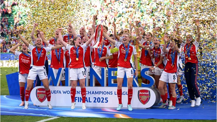 Arsenal Feminino Campeão. Foto: David Ramos/Getty Images
