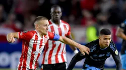 Santiago Ascacibar, volante argentino do Estudiantes - Foto: Marcelo Endelli/Getty Images