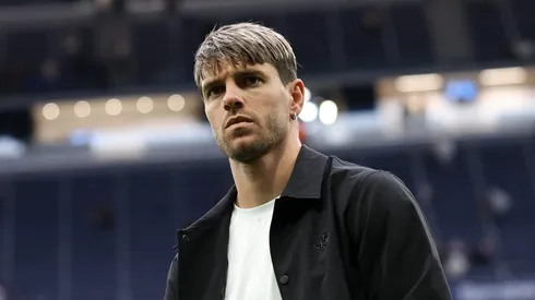 MADRID, SPAIN – JANUARY 04: Giovani Lo Celso of Real Betis arrives at the stadium prior to the LaLiga EA Sports match between Real Madrid CF and Real Betis Balompie at Estadio Santiago Bernabeu on January 04, 2026 in Madrid, Spain. (Photo by Florencia Tan Jun/Getty Images)
