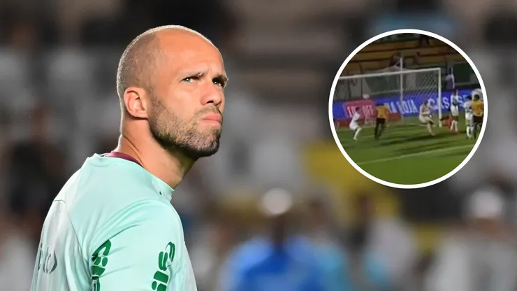 Lomba falha em Novorizontino x Palmeiras. Foto: Jota Erre/AGIF