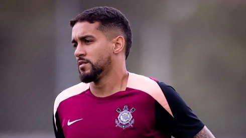 Matheus treinando no CT Joaquim Grava na última terça-feira (20). Foto: Rodrigo Coca / Corinthians
