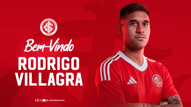 Rodrigo Villagra é o novo reforço do Internacional