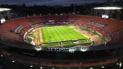 SP - SAO PAULO - 24/08/2025 - BRASILEIRO A 2025, SAO PAULO X ATLETICO-MG - Vista Aerea do estadio Morumbis em Sao paulo (SP), antes da partida entre Sao Paulo e Atletico pelo campeonato Brasileiro A 2025. Foto: Marlon Costa/AGIF