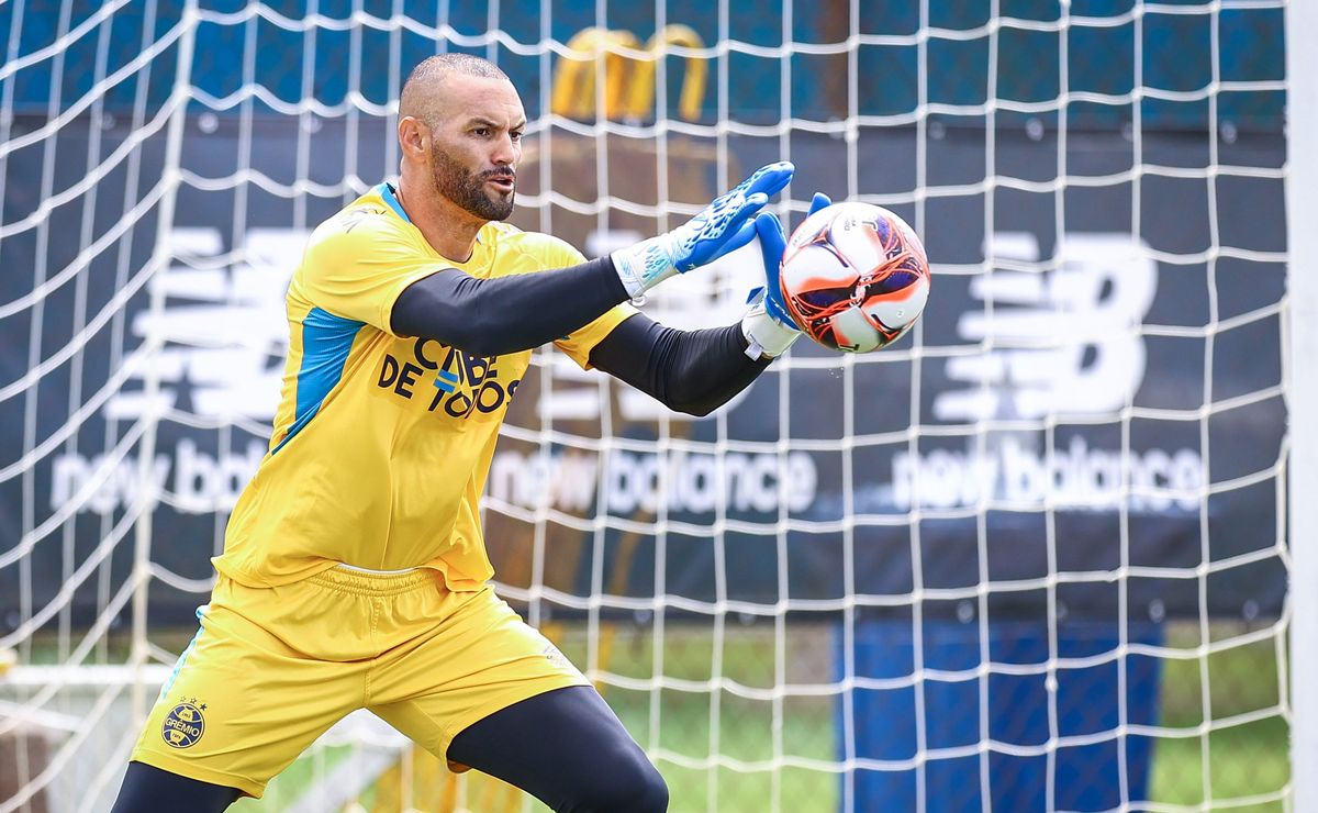 Weverton aparece relacionado, viaja com o Grêmio e pode estrear contra o Guarany no Gauchão