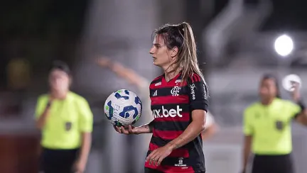 Chai em campo pelo Flamengo