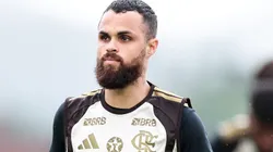 Michael ficou distante do Santos. Foto: Gilvan Souza/CRF