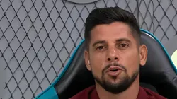 Cicinho durante programa apresentado por Renata Fan. Foto: Reprodução/YouTube Jogo Aberto.