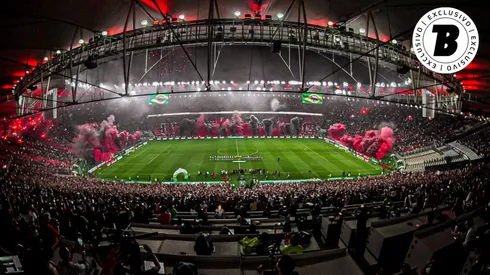 Maracanã é o estádio mais intimidador do Brasil. Foto: Paula Reis/Flamengo