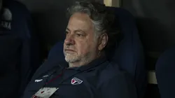 RJ - RIO DE JANEIRO - 17/04/2024 - BRASILEIRO A 2024, FLAMENGO X SAO PAULO - Julio Casares presidente do Sao Paulo antes da partida contra o Flamengo no estadio Maracana pelo campeonato Brasileiro A 2024. Foto: Jorge Rodrigues/AGIF