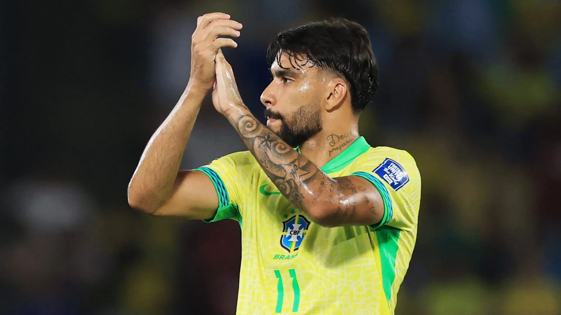 Lucas Paquetá, na Seleção Brasileira