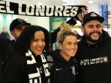 Time feminino do Corinthians pousa em Londres para o Mundial