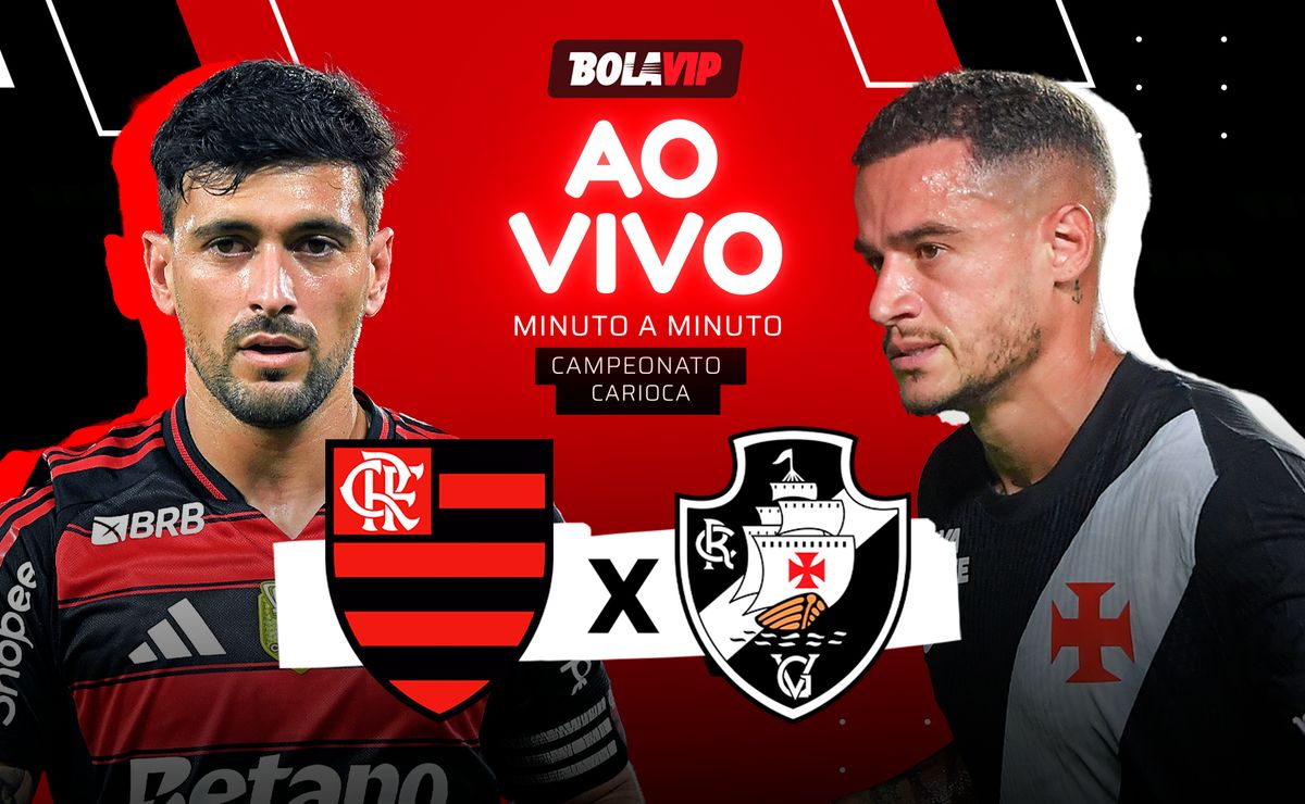 Flamengo x Vasco AO VIVO – Onde assistir ao jogo em tempo real pelo Campeonato Carioca 2026