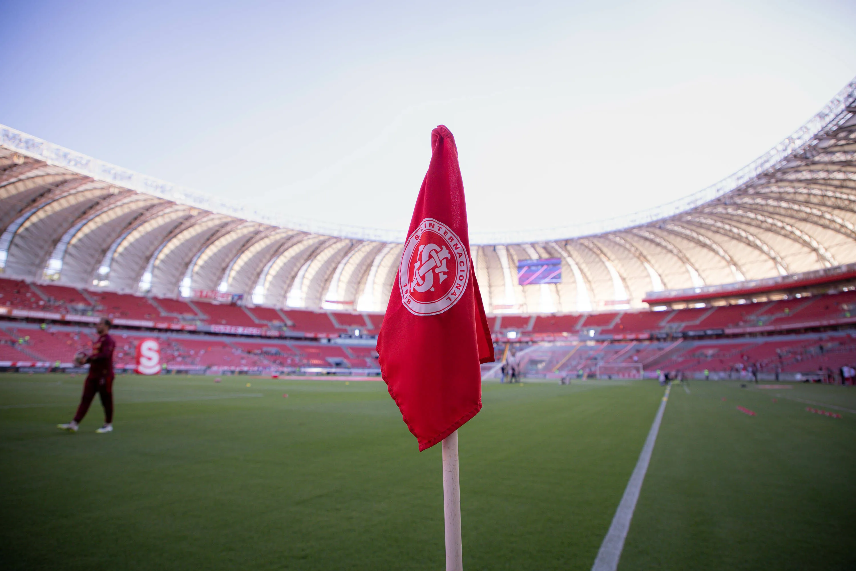 Vista geral do estadio Beira-Rio para partida entre Internacional e Inter-SM pelo campeonato Gaucho 2026. Foto: Maxi Franzoi/AGIF