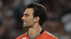 Léo Jardim, goleiro do Vasco em partida pelo campeonato carioca (Foto: Wagner Meier/Getty Images)