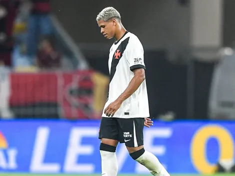 Vasco perde para o Flamengo após expulsão de Cauan Barros
