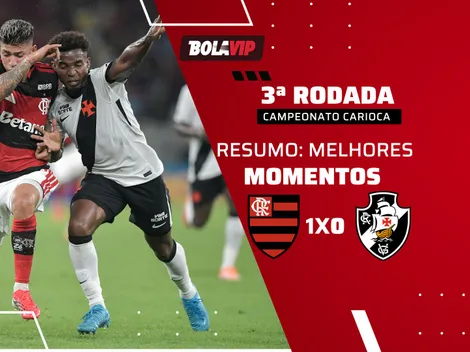 Flamengo vence o Vasco pelo Campeonato Carioca