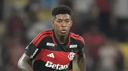 Vitão jogador do Flamengo durante partida contra o Vasco. Foto: Thiago Ribeiro/AGIF