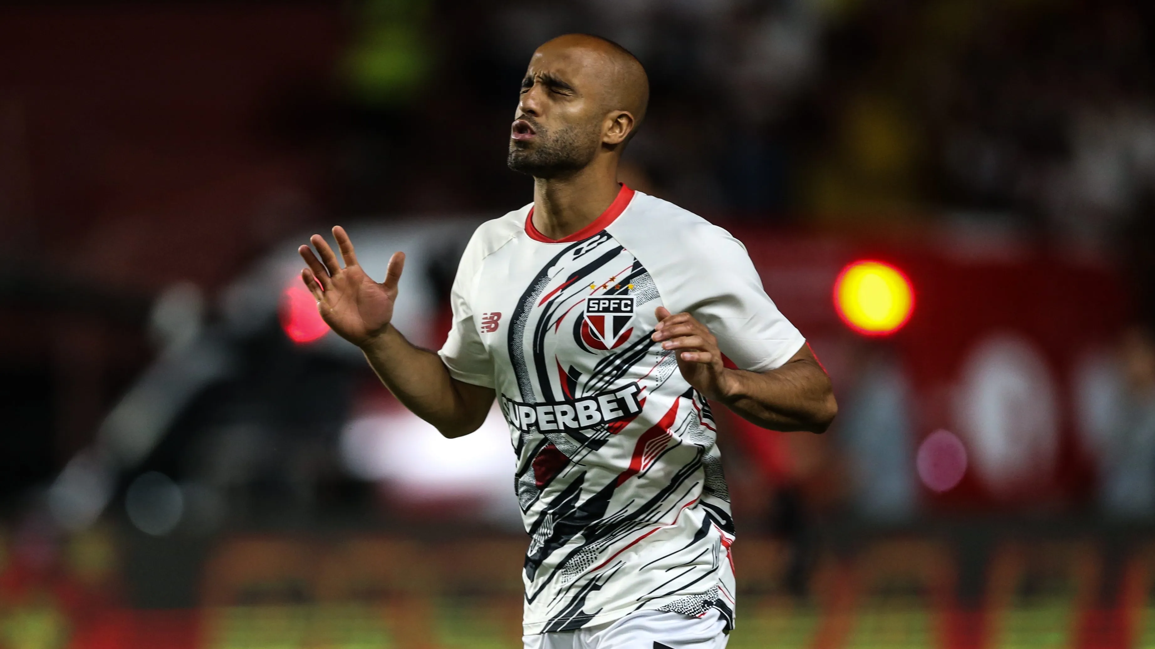 Lucas Moura, jogador do São Paulo