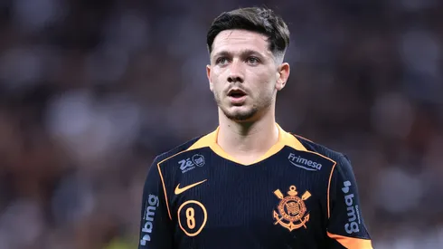 Rodrigo Garro jogador do Corinthians durante partida contra o Cruzeiro no estádio Arena Corinthians pelo campeonato Copa Do Brasil 2025 – Foto: Marcello Zambrana/AGIF